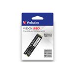 Verbatim SSD 512GB Vi3000 Internal PCIe NVMe M.2, interní disk, černá 0023942493747