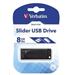 Verbatim Store & Go Slider flashdisk 32GB, čítanie 10mb/s, zápis 4MB/s, čierny 98697