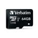 VERBATIM Tablet microSDHC C10/U1 with USB reader 64GB (R:70MB/s, W:10MB/s) 44060