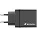 VERBATIM Univerzální adaptér CHR-30EU2, 30W, 1x USB-C, 3x USB černá 49700