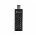 VERBATIM USB 3.0 Drive 128 GB - Keypad Secure (R:160/W:150 MB/s) GDPR 49429