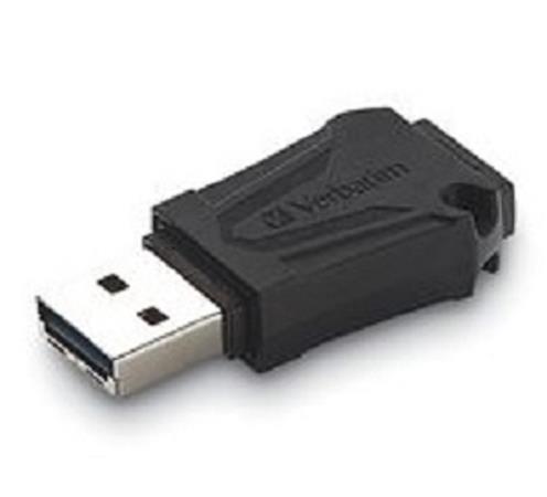 Verbatim USB flash disk, 2.0, 16GB, ToughMAX, čierny, 49330, kompozitný materiál KyronMAX(tm)