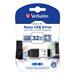 Verbatim USB flash disk, 2.0, 32GB, Nano Store ,N, Stay, OTG adaptér (micro USB), čierny, 49822