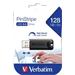 Verbatim USB flash disk, 3.0, 128GB, Store,N,Go PinStripe, čierny, 49319