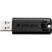 Verbatim USB flash disk, 3.0, 128GB, Store,N,Go PinStripe, čierny, 49319