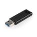 Verbatim USB flash disk, 3.0, 16GB, Store,N,Go PinStripe, čierny, 49316