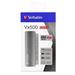 VERBATIM Vx500 EXTERNAL SSD Drive 480GB silver USB-C 47443