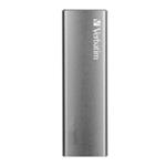 VERBATIM Vx500 EXTERNAL SSD Drive 480GB silver USB-C 47443
