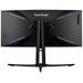 ViewSonic XG341C-2K/ 34" prohn./VAmini LED/21:9/3440x1440/200Hz/1400cd/m2/ 1ms/FreeSync/PIP/PBP/DP/2x HDMI/3x USB/USB-C