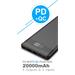 VIKING POWER BANK PN-962 QC3.0 20000mah, QUICK CHARGE 3.0, Černá PN962B