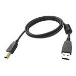 Vision Professional - Kabel USB - USB (M) do USB typ B (M) - USB 2.0 - 3 m - černá TC 3MUSB/BL