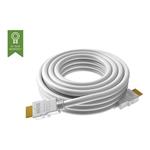 VISION Techconnect - HDMI s kabelem Ethernet - mini HDMI (M) do HDMI (M) - 1.5 m - bílá - podporuje TC 1.5MHDMI