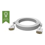 Vision Techconnect - Kabel VGA - HD-15 (VGA) (M) do HD-15 (VGA) (M) - 5 m - bílá TC 5MVGAP