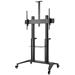 Vivolink Mobile Stand Trolley black VESA upto VESA 1000x600 140kg Capacity, Black VLFS70120