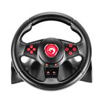 Volant Marvo GT-903, volant s pedálami a radiacou pákou, 16tl., USB, čierny GT903