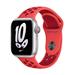 Watch Acc/41/Bright Crimson/Gym Red Nike SportBand MPGW3ZM/A