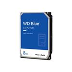 WD Blue WD80EAAZ - Pevný disk - 8 TB - interní - 3.5" - SATA 6Gb/s - 5640 ot/min. - vyrovnávací pam