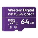 WD, MicroSD Purple 64GB WDD064G1P0C WDD064G1P0C-85AEL0