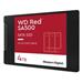 WD RED SSD 3D NAND WDS400T2R0A 4TB SATA/600, (R:560, W:530MB/s), 2.5" WDS400T2R0A WDS400T2R0A-68CKB0