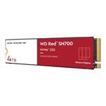 WD RED SSD NVMe 4TB PCIe SN700, Geb3 8GB/s, (R:3400/W:3100 MB/s) TBW 5100 WDS400T1R0C WDS400T1R0C-68BDK0