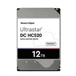 WD Ultrastar DC HC520 HUH721212ALE600 - Pevný disk - 12 TB - interní - 3.5" - SATA 6Gb/s - 7200 ot/ 0F30144