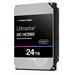 WD Ultrastar DC HC580 WUH722424ALE6L4 - Pevný disk - 24 TB - interní - 3.5" - SATA 6Gb/s - 7200 ot/ 0F62796