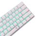 White Shark herní mechanická klávesnice SHINOBI 2 , US layout, hnědý switch, bílá (GK-004211) 3858894505999