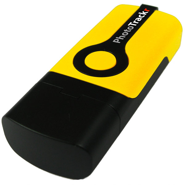 GPS Canmore GT-730FL- S USB dongle + datalogger (65kan. Skytreq) - žlutočerný GPUGT730L