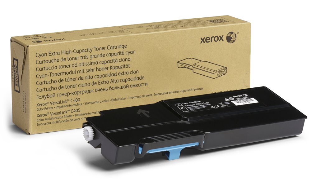 Xerox CYAN EXTRA HIGH CAPACITY TONER CARTRIDGE pre VERSALINK C400/C405 106R03534