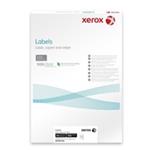 Xerox Papír bílé samolepící štítky, kulaté rohy - Labels 16UP 99x33,9 (g/100 listů, A4) 003R96296