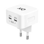 Xqisit USB-C Dual wall charger PD 3.0 35W - White 54267