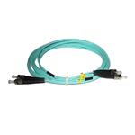 XtendLan FO patch ST-ST 1m 50/125 duplex, OM3, LS0H FOP-STST-D-1-50-OM3