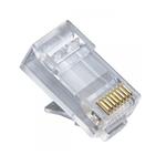 XtendLan Konektor RJ45 CAT5e drát, kulatý, 50u