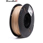 XtendLAN PLA filament 1,75mm dřevěný 1kg 3DF-WPLA1.75-WD 1kg