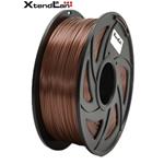 XtendLAN PLA filament 1,75mm lesklý měděné barvy 1kg 3DF-PLA1.75-SCR 1kg