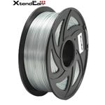 XtendLAN PLA filament 1,75mm lesklý stříbrný 1kg 3DF-PLA1.75-SSL 1kg