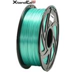 XtendLAN PLA filament 1,75mm lesklý zelený 1kg 3DF-PLA1.75-SGN 1kg