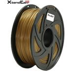 XtendLAN PLA filament 1,75mm zlatý 1kg 3DF-PLA1.75-GD 1kg