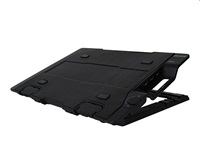 Zalman chladič notebooku ZM-NS2000 / pro notebooky do 17" / naklápěcí / USB Hub / USB / černý