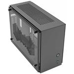 Zalman skříň M2 Mini / mini tower / ITX / 80 mm fan / USB 3.0 / USB 3.1 / riser card / prosklené bočnice / M2 Mini Grey