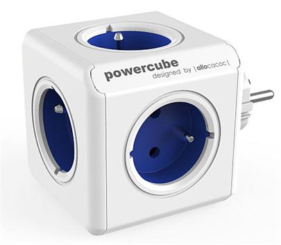 Zásuvka PowerCube ORIGINAL, Blue, 5-ti rozbočka 423650