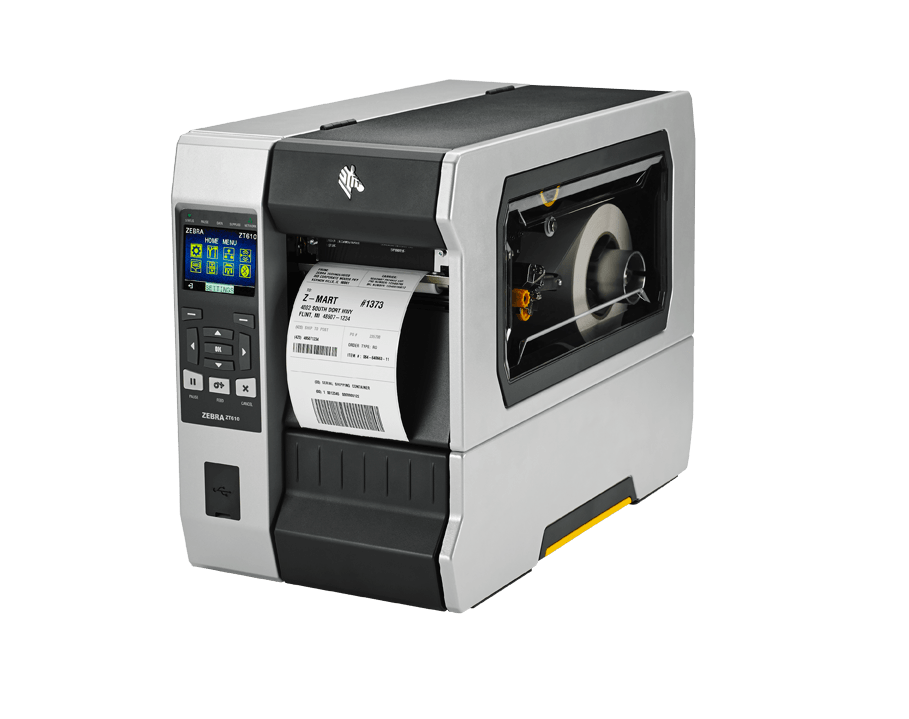 Zebra - TT Printer ZT620; 6", 203 dpi, LAN, BT, USB, Cutter ZT62062-T1E0100Z