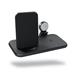 ZENS Aluminium 4 in 1 Stand Wireless Charger with 45W USB PD Black ZEDC15B