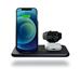 ZENS Aluminium 4 in 1 Stand Wireless Charger with 45W USB PD Black ZEDC15B