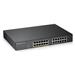 Zyxel GS1900-24EP 24-port Gigabit Smart Managed PoE Switch, 24x gigabit RJ45 (z toho 12x PoE), PoE b GS1900-24EP-EU0101F