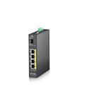 Zyxel RGS100-5P - Přepínač - neřízený - 4 x 10/100/1000 (PoE+) + 1 x Fast Ethernet/Gigabit SFP - Lz RGS100-5P-ZZ0101F