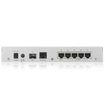 Zyxel VPN50, Advanced VPN Firewall, 50x VPN (IPSec/L2TP), up to 50 SSL VPN (10 included), 1x WAN, 4x LAN/D VPN50-EU0101F