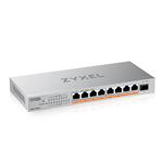 Zyxel XMG-108 8 Ports 2,5G + 1 SFP+, 8 ports 100W total PoE++ Desktop MultiGig unmanaged Switch XMG-108HP-EU0101F